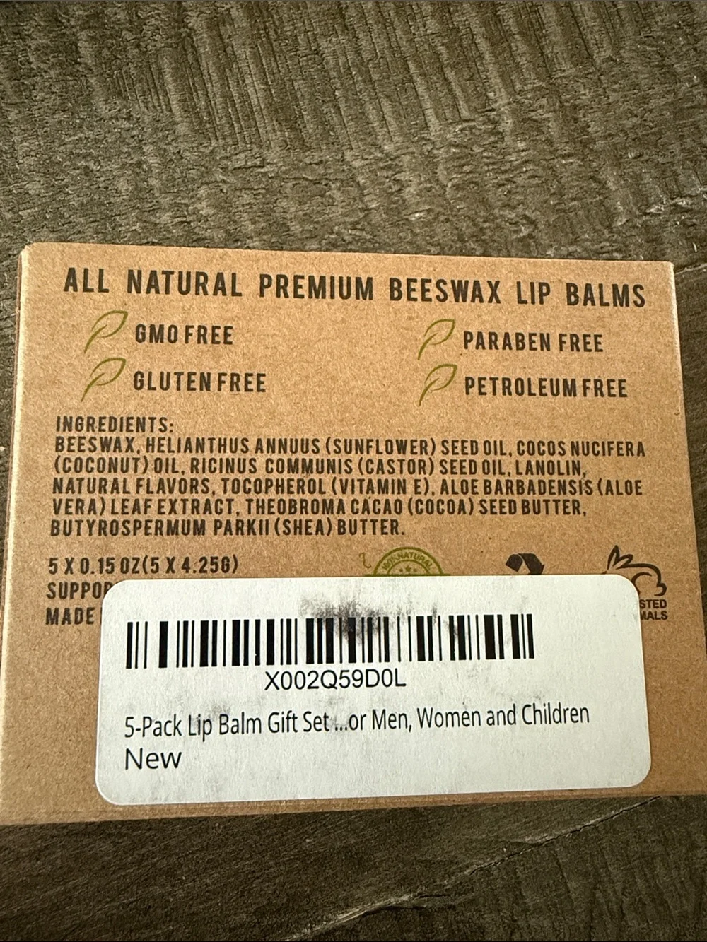 Signature Selection Lip Balm Set - White